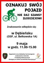 Znakowanie rowerów i hulajnóg elektrycznych